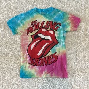 COPY - Rolling Stones Tie-Dye Graphic T-shirt Siz…